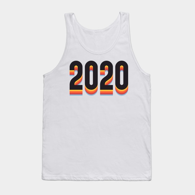 The Year 2020 Tank Top by artsylab